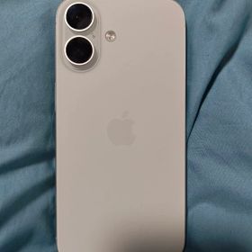 Apple iPhone 16 ホワイト 本体 Sim フーリ