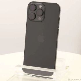 ソフマップ 〔中古品〕 iPhone16 Pro Max 256GB ブラックチタニウム MYWG3J／A SIMフリー【295】