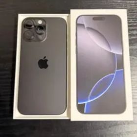 iPhone 16 Pro max ブラックチタニウム 256GB