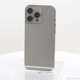 ソフマップ 〔中古品〕 iPhone16 Pro Max 256GB ナチュラルチタニウム MYWK3J／A SIMフリー【377】