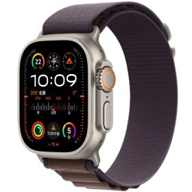 【多少のシュリンク破れ、箱のへこみがある場合があります】APPLE スマートウォッチ Apple Watch Ultra 2 GPS+Cellularモデル 49mm MREW3J/A [インディゴアルパインループ L]