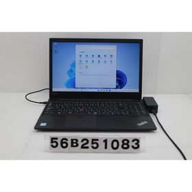ノートパソコン Lenovo ThinkPad E590 Core i5 8265U 1.6GHz/16GB/256GB(SSD)/15.6W/FWXGA(1366x768)/Win11