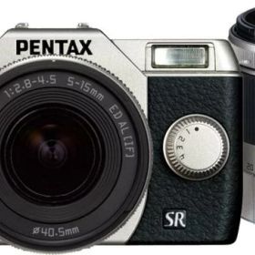 【中古】 PENTAX デジタルミラーレス一眼 Q10 ダブルズームキット [標準ズーム 02 STANDARD ZOOM ・望遠ズーム 06 TELEPHOTO ZOOM] シルバー Q10 WZOOMKIT SILVER 12174 当店保証30日