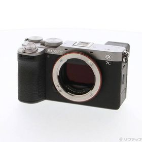〔中古〕SONY(ソニー) α7C II ボディ シルバー ILCE-7CM2〔262-ud〕