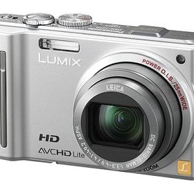 パナソニック デジタルカメラ LUMIX 1210万画素 (シルバー) [DMC-TZ10-S] カメラ