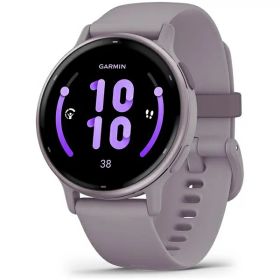 GARMIN｜ガーミン vivoactive（ヴィヴォアクティブ）5 GPSスマートウォッチ Orchid/Orchid Met 010-02862-43【Suica対応】