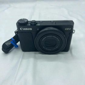 【中古】CANON PowerShot G9 X Mark II PSG9XMARKII コンパクトデジタルカメラ ブラック 2017年[19]