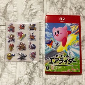 カービィのエアライダー イオン限定特典 ぷっくりシール付き