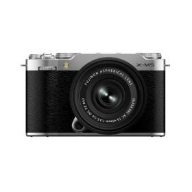 【中古】 富士フイルム(FUJIFILM) ミラーレス一眼カメラ X-M5 レンズキット(XC15-45) シルバー F X-M5LK-1545-S JP 日英二言語モデル 当店保証30日間 人気 ミラーレス 一眼レフ 交換レンズ カメラ