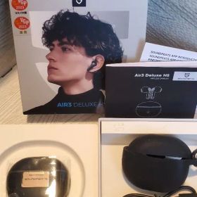 美品セットSOUNDPEATS Air3 DeluxeHS 専用ケースカバー付き