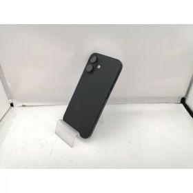 【中古】【赤ロム保証あり】Apple docomo 【SIMフリー】 iPhone 16 128GB ブラック MYDQ3J/A【川越クレアモール】保証期間1ヶ月【ランクB】