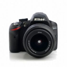 【中古】(ニコン) Nikon D3200 レンズキツト ブラツク