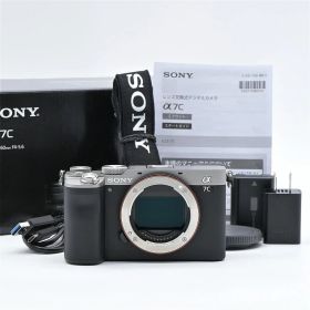 SONY ソニー α7C ボディ シルバー ILCE-7C S ミラーレス一眼レフカメラ【中古】