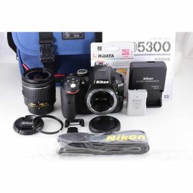 ニコン(Nikon)の【Wifi機能】Nikon ニコン D5300 最新レンズ 18-55 オマケ多(デジタル一眼)