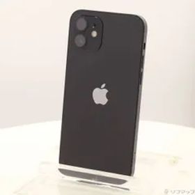 ソフマップ 〔中古品〕 iPhone12 64GB ブラック MGHN3J／A SIMフリー【305】