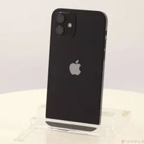 ソフマップ 〔中古品〕 iPhone12 64GB ブラック MGHN3J／A SIMフリー【269】