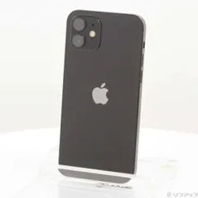 ソフマップ 〔中古品〕 iPhone12 64GB ブラック MGHN3J／A SIMフリー【196】
