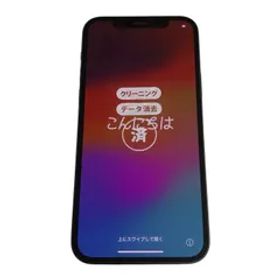 Apple iPhone 12 128GB スマートフォン 5G SIMフリー デュアルカメラ ブラック MGHU3J/A 中古 T1