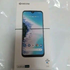 未使用Android OneS10スマートフォン本体SIMフリーKYOCERA