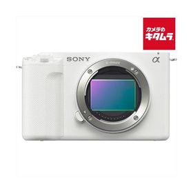 ソニー VLOGCAM ZV-E1 ボディ ホワイト SONY ミラーレス一眼カメラ フルサイズ Vlogカメラ 4K60P動画 小型軽量 Wi-Fi搭載 《納期約１週間》