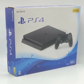 中古 PlayStation 4 ジェット・ブラック 500GB (CUH-2100AB01) SONY ソニー プレイステーション4 据え置きゲーム機 ゲーム機 レトロ