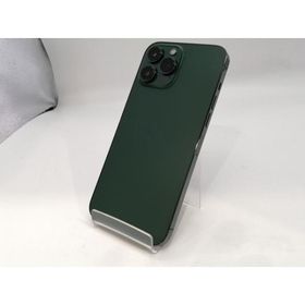 【中古】Apple 国内版 【SIMフリー】 iPhone 13 Pro Max 512GB アルパイングリーン MNCW3J/A【浜松駅前】保証期間１ヶ月【ランクC】