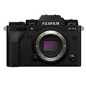 【中古】「非常に良い」富士フイルム(FUJIFILM) ミラーレス一眼カメラ X-T4ボディ ブラック X-T4-B(ミラーレス一眼)