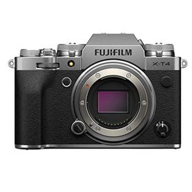 【中古】「非常に良い」富士フイルム(FUJIFILM) ミラーレス一眼カメラ X-T4ボディ シルバー X-T4-S(ミラーレス一眼)