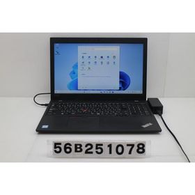 ノートパソコン Lenovo ThinkPad L590 Core i5 8265U 1.6GHz/8GB/256GB(SSD)/15.6W/FWXGA(1366x768)/Win11 画面キズあり
