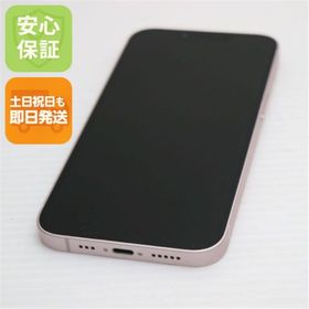 アイフォーン(iPhone)の新品同様 SIMフリー iPhone13 256GB ピンク M888(スマートフォン本体)