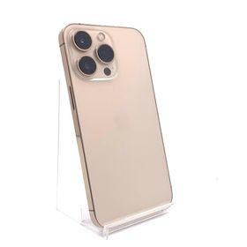 アップル(Apple)の【全額返金保証】【最速発送】Apple iPhone iPhone 13 Pro 256GB ゴールド au 動作確認済(スマートフォン本体)