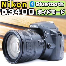 ニコン(Nikon)の美品 Nikon D3400 低ショット数1867回 Bluetooth対応(デジタル一眼)