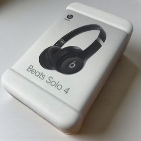 Beats Solo4 ワイヤレスヘッドホン ブラック 新品未開封(ヘッドフォン/イヤフォン)
