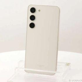 ソフマップ 〔中古品〕 Galaxy S23 256GB クリーム SCG19 au SIMフリー【269】