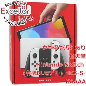 [bn:13] 任天堂 Nintendo Switch 有機ELモデル HEG-S-KAAAA ホワイト 液晶画面いたみ 元箱あり