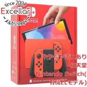 [bn:11] 任天堂 Nintendo Switch 有機ELモデル マリオレッド HEG-S-RAAAA ACアダプターなし 元箱あり