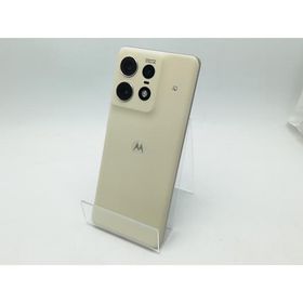 【中古】MOTOROLA SoftBank 【SIMフリー】 motorola edge 50s pro バニラクリーム 8GB 256GB A402MO【柏】保証期間１ヶ月【ランクB】