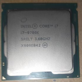 インテル(intel)の【ジャンク】Core i7-9700K(PCパーツ)