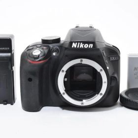 美品 Nikon D3300 デジタル一眼レフカメラボディ ブラック ニコン