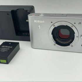 Nikon 1 J1 ミラーレスカメラ シルバー 本体のみ 動作確認OK