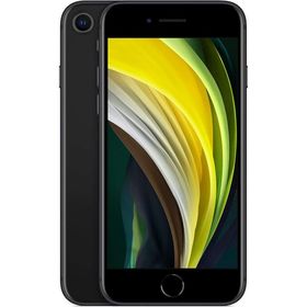 【美品・Bランク】電池100％ SIMフリー Apple iPhone SE (第2世代) 64GB ブラック