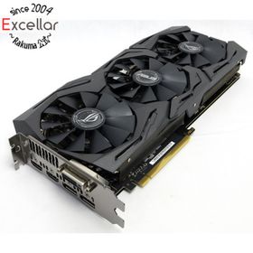 アンジェロガルバス(ANGELO GARBASUS)のASUS製グラボ ROG STRIX-GTX1080-A8G-GAMING PCIExp 8GB(PCパーツ)