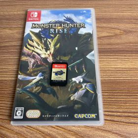 モンスターハンターライズのソフトです。