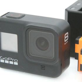 【中古】【並品】ゴープロ HERO8 BLACK CHDHX-801-FW CA01-R4155-3U1B GoPro ゴープロ HERO アクションカメラ 4K 手ブレ補正 夜間撮影機能