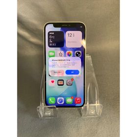 超美品 国内版 SIMフリー iPhone12 mini 64GB ホワイト色(スマートフォン本体)