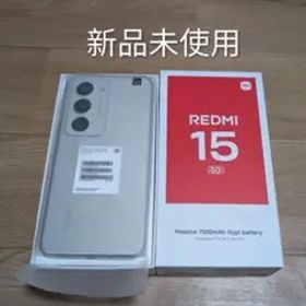 REDMI 15 5G 128GB チタングレー 新品未使用 ソフトバンク