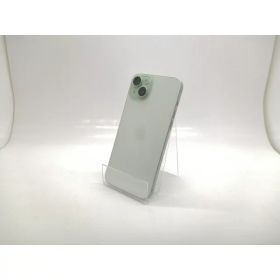 【中古】Apple 国内版 【SIMフリー】 iPhone 15 Plus 128GB グリーン MU0E3J/A【秋葉5号】保証期間1ヶ月【ランクA】