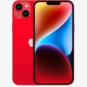 【中古】Bランク【やや傷や汚れあり】 SIMフリー iphone14 Plus 256GB 香港版 Dual Sim レッド 利用制限—(白ロム) 送料無料