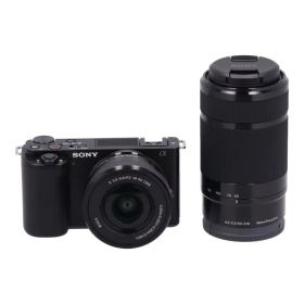 中古 ミラーレス一眼 ダブルズームキット/VLOGCAMSONY ソニーZV-E10Y 5776365コンディションランク【AB】（商品 No.78-0）