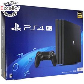 プレイステーション4(PlayStation4)のSONY プレイステーション4 Pro 1TB ブラック CUH-7100BB01 本体のみ 元箱あり(家庭用ゲーム機本体)